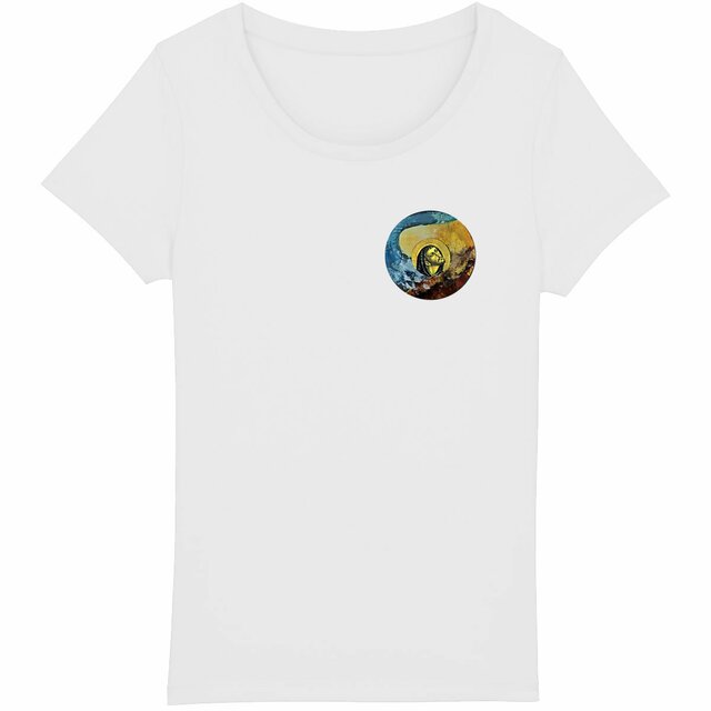 T-shirt femme "François d'Assise" – Élégance et spiritualité - Image