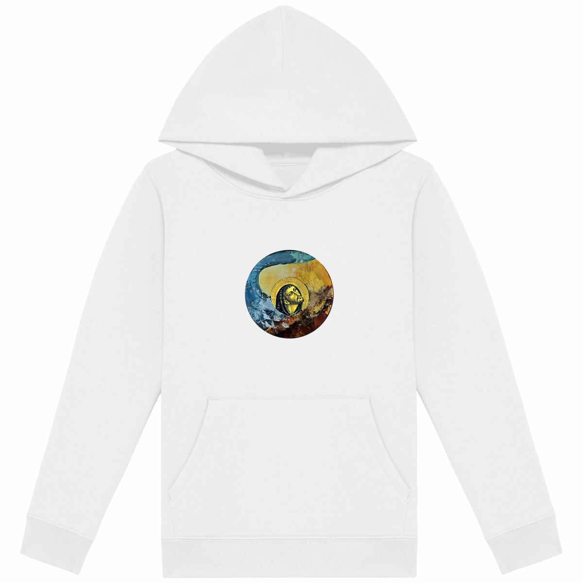 Sweat-shirt à capuche léger enfant "François d'Assise" - confort et douceur - Image