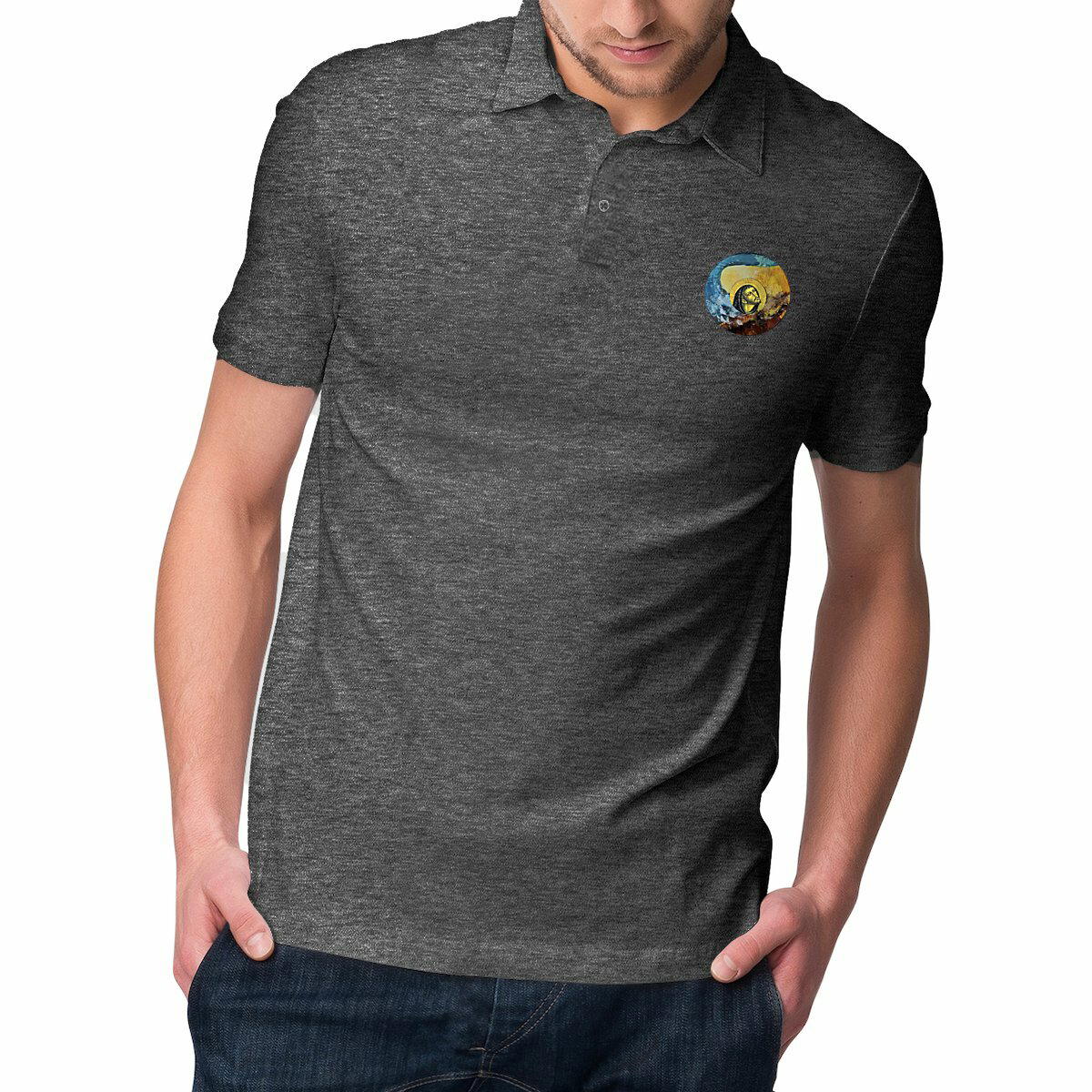 Polo léger homme "François d'Assise" - Sobriété et engagement 