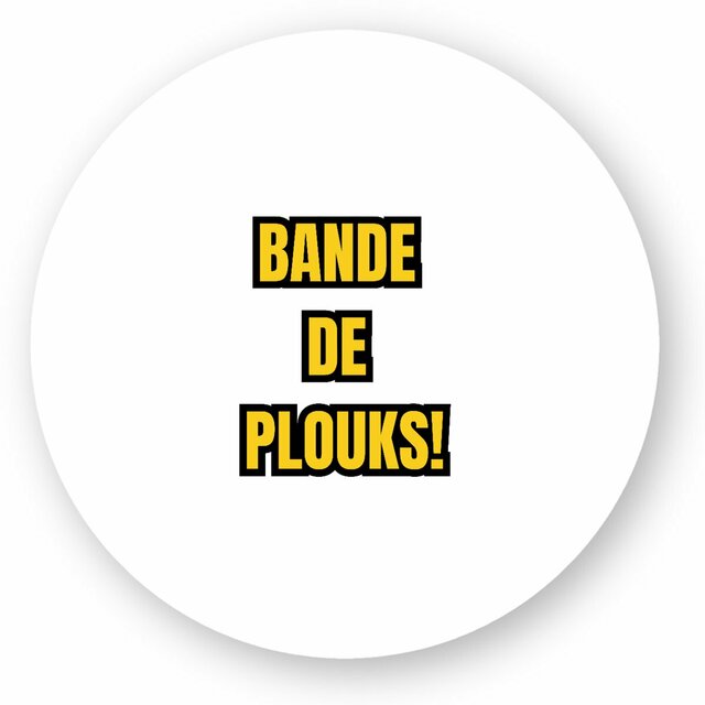 Autocollant Rond - Exprime ta joie avec style