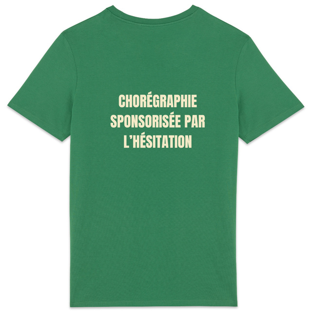 T SHIRT COLLECTION DANSE: Chorégraphie sponsorisée par l'hésitation - Image