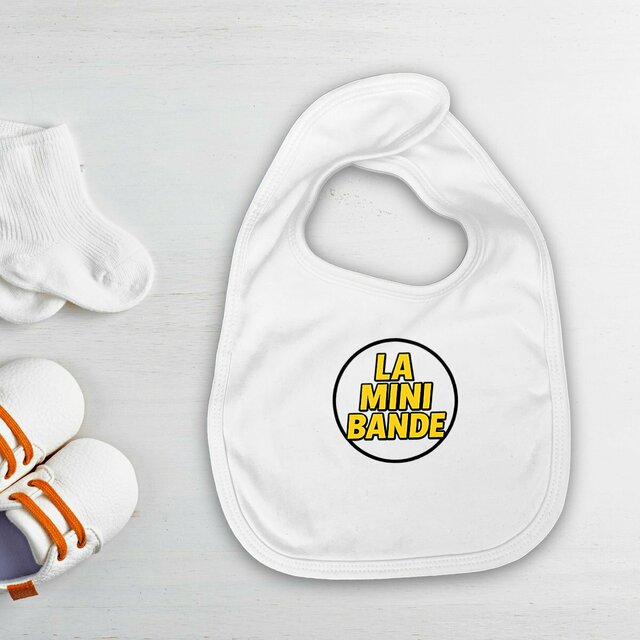 Bavoir " LA MINI BANDE"