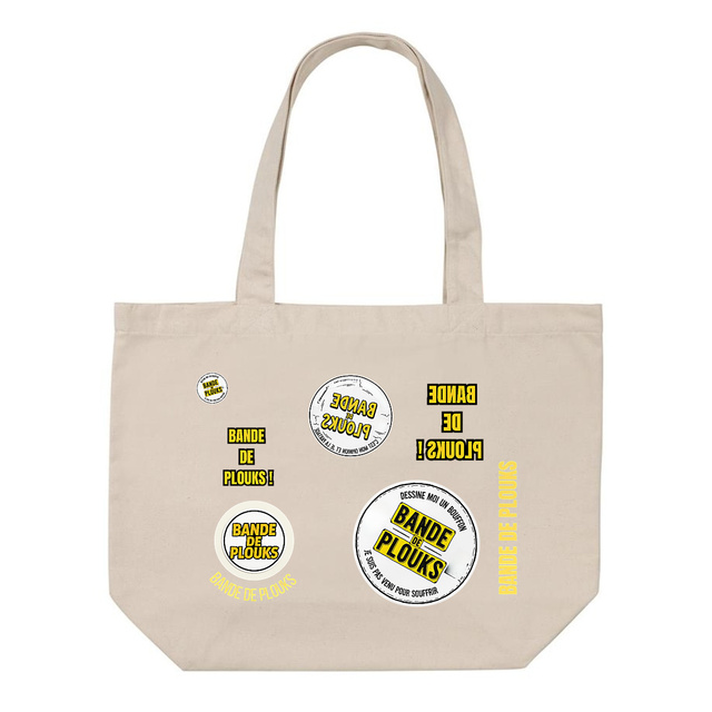 Shopping bag " Bande de plouks"