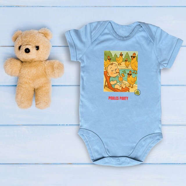 Body bébé " POULES PARTY"