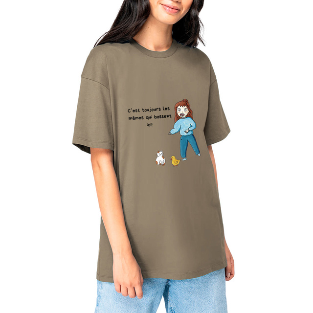 T-shirt BDP : L'Uniforme Officiel du Plouk Surmené