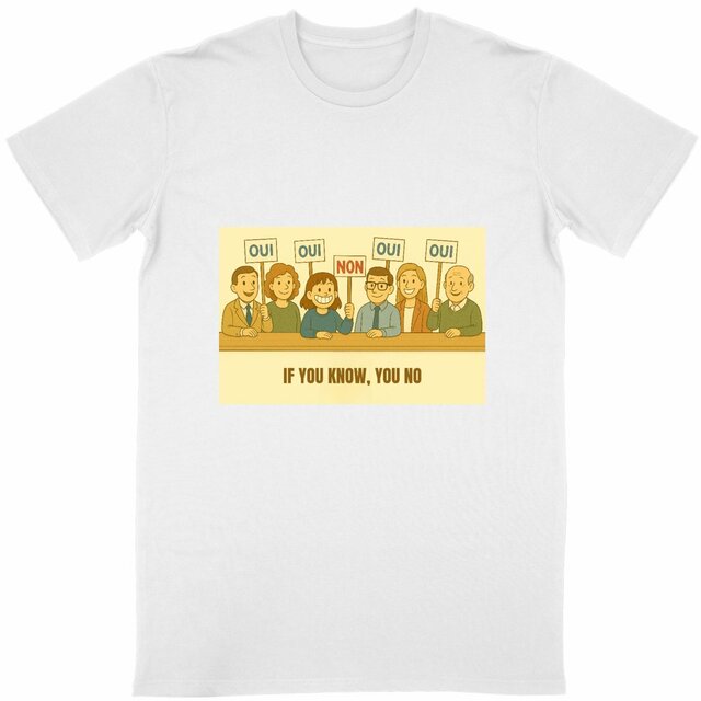 T-shirt  coton  L'ART DE DIRE NON