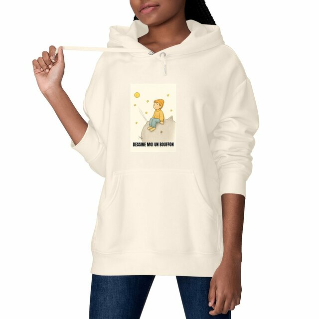 SWEAT A CAPUCHE DESSINE MOI UN BOUFFON
