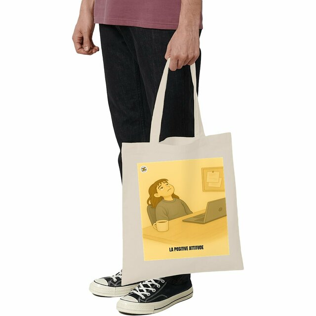 Totebag "La positive atitude"