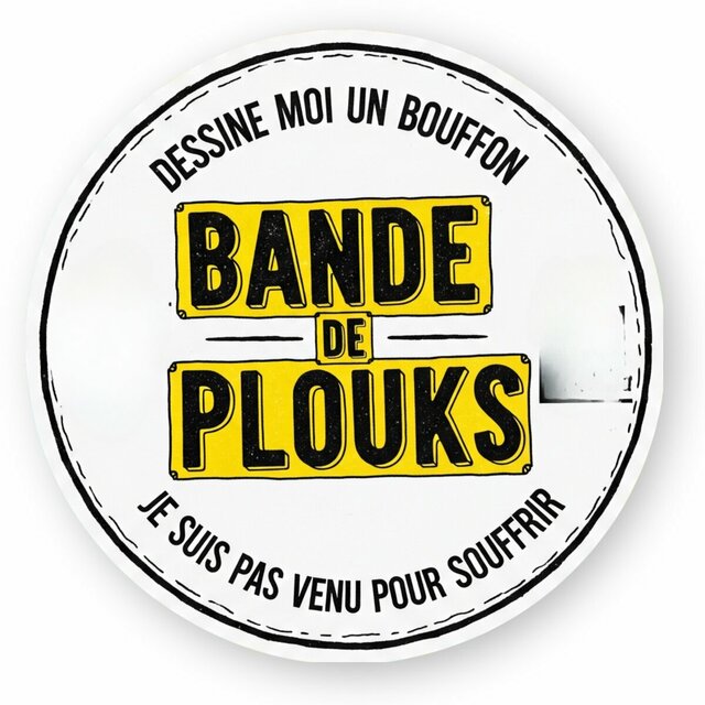 stickers BANDE DE PLOUKS