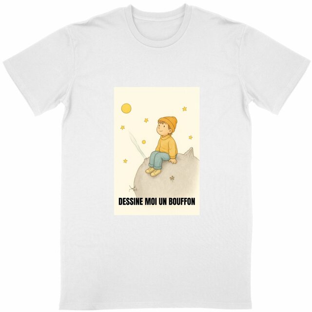 T-shirt  "DESSINE MOI UN BOUFFON"