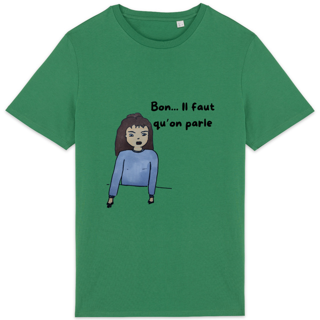 T-shirt "Bon... Il faut qu'on parle" – L'Annonce de l'Apocalypse - Image