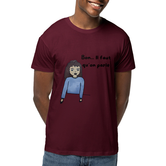 T-shirt "Bon... Il faut qu'on parle" – L'Annonce de l'Apocalypse