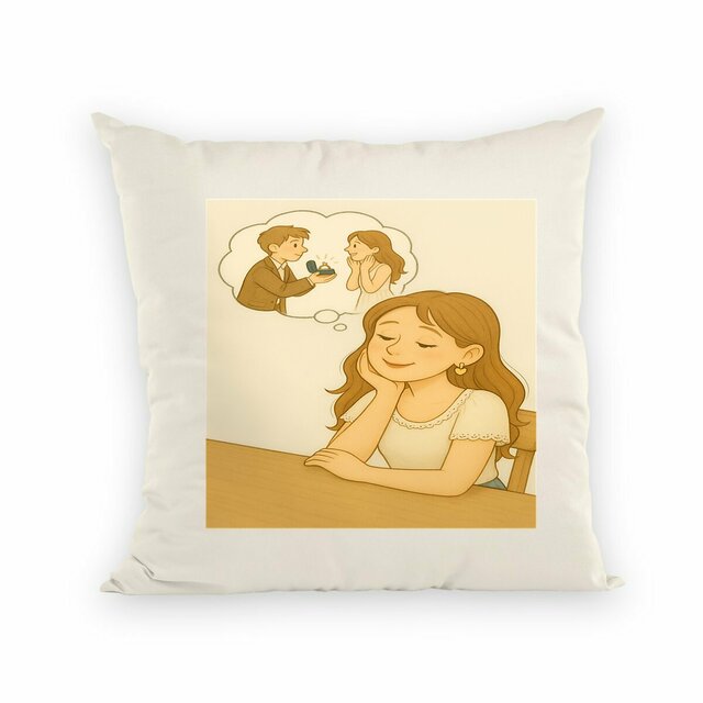 Coussin Love story