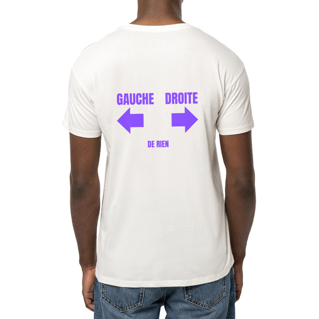 T SHIRT COLLECTION DANSE: gauche droite ( de rien)