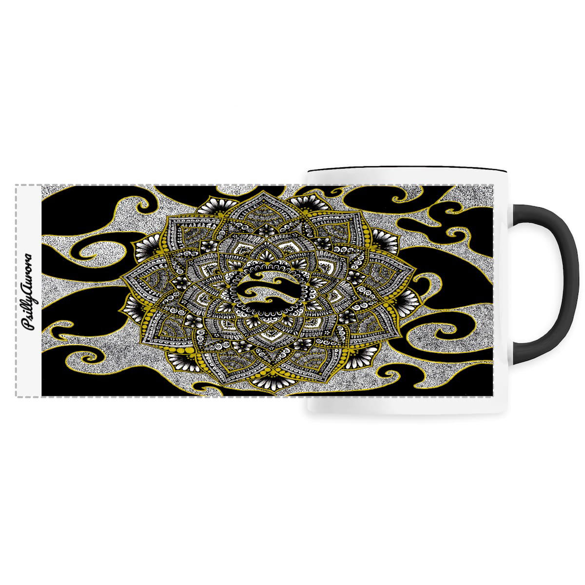 Mug céramique panoramique " Introspection" - Image