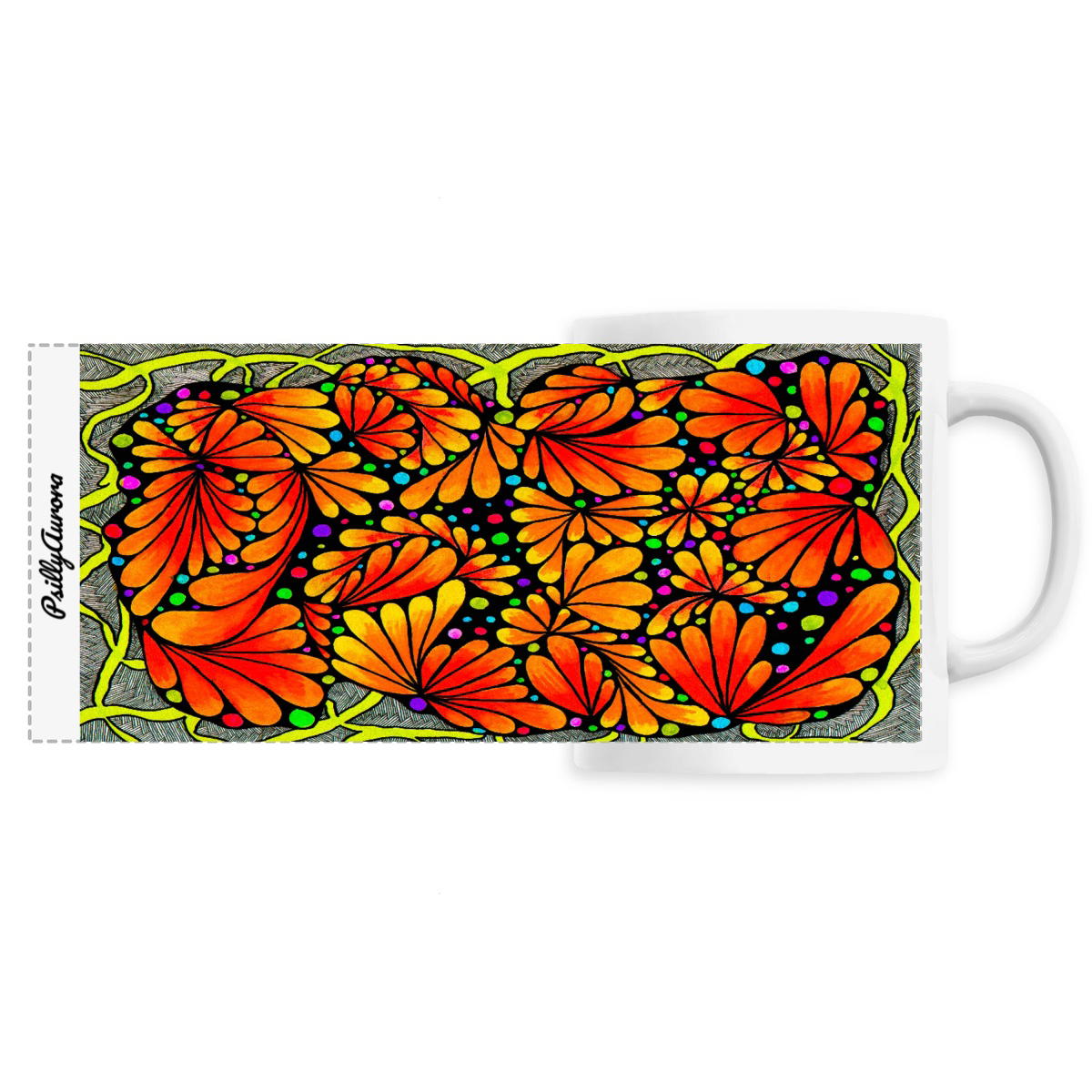 Mug céramique panoramique " Réveil ta joie  "