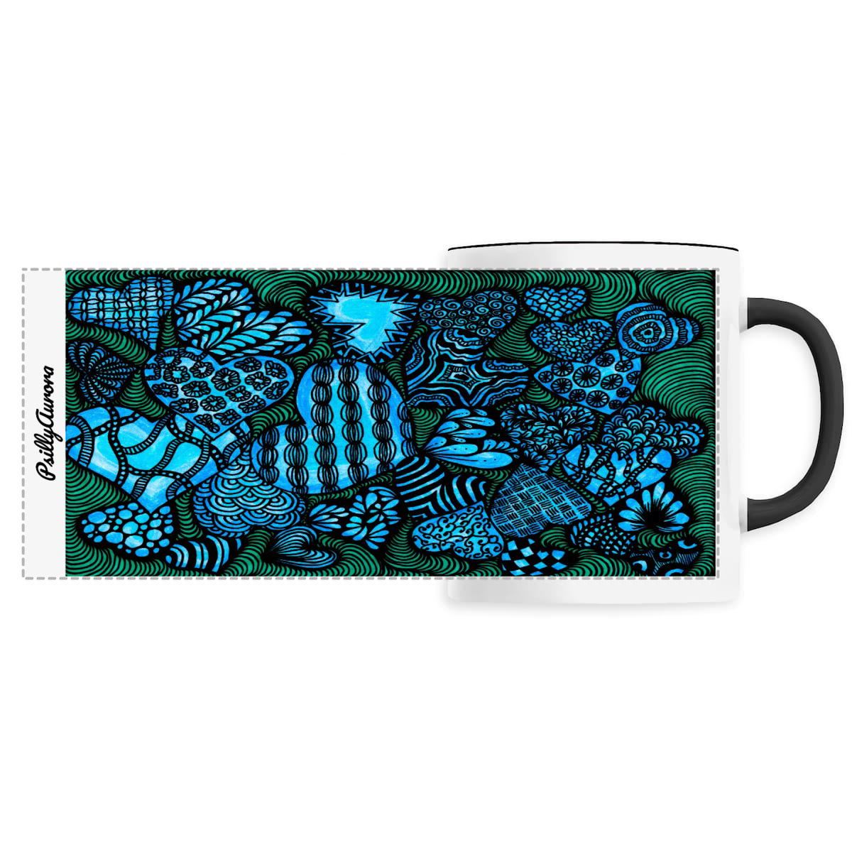 Mug céramique panoramique "Réconfort" - Image