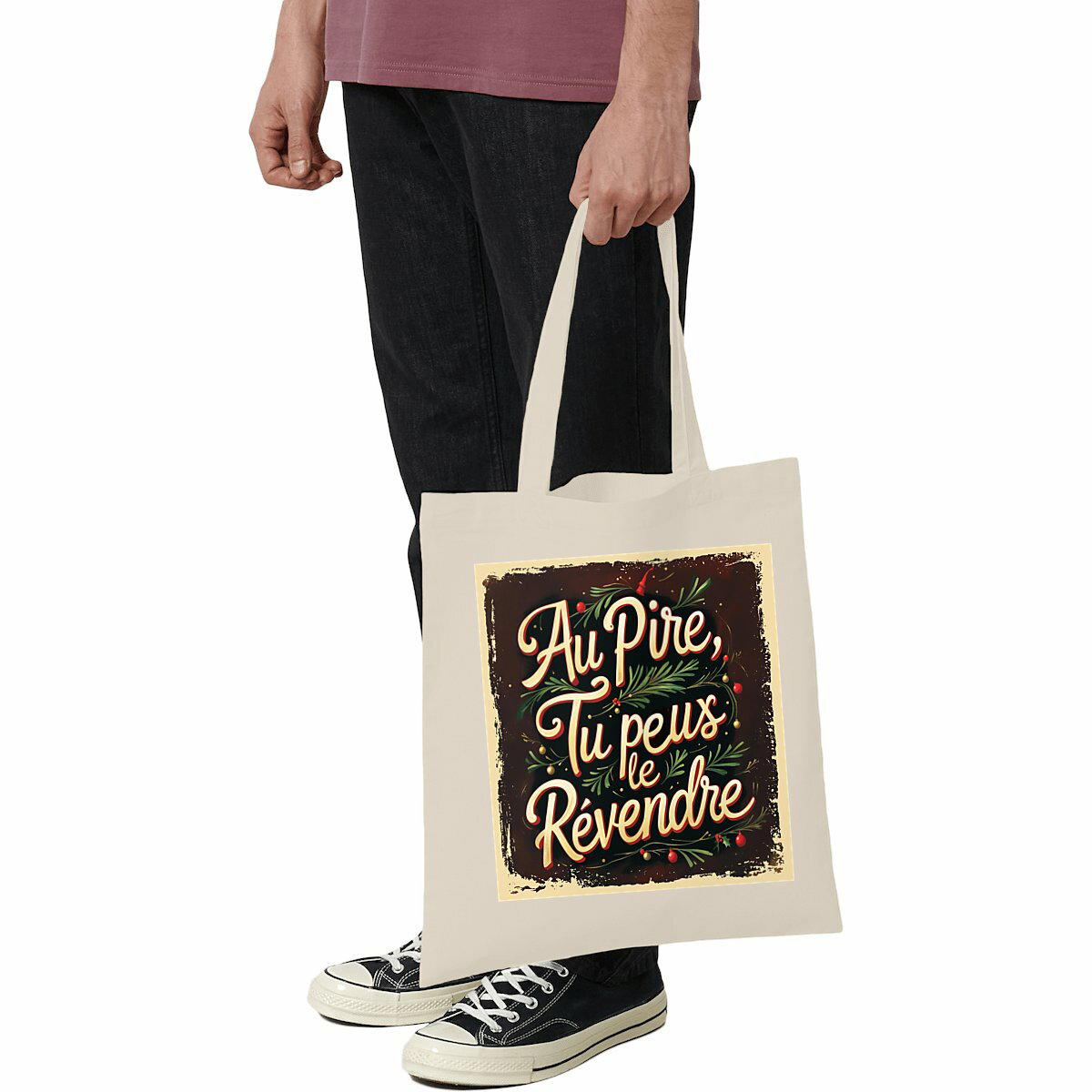 Totebag - "Au pire, tu peux le revendre"