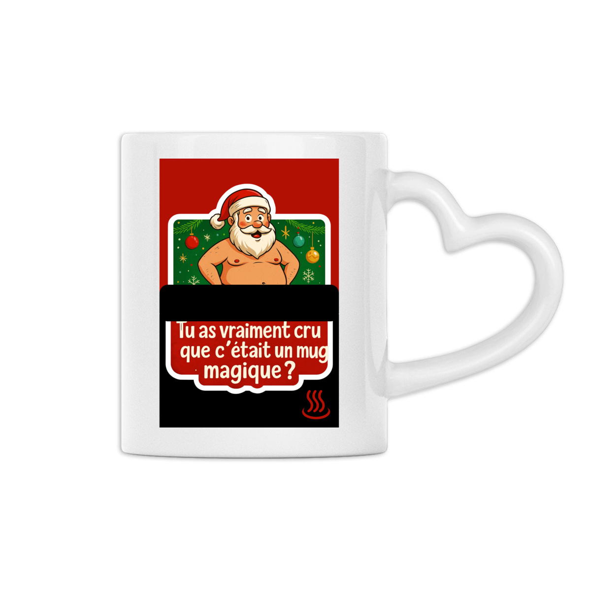 Mug Père Noël pas si magique…  - Image