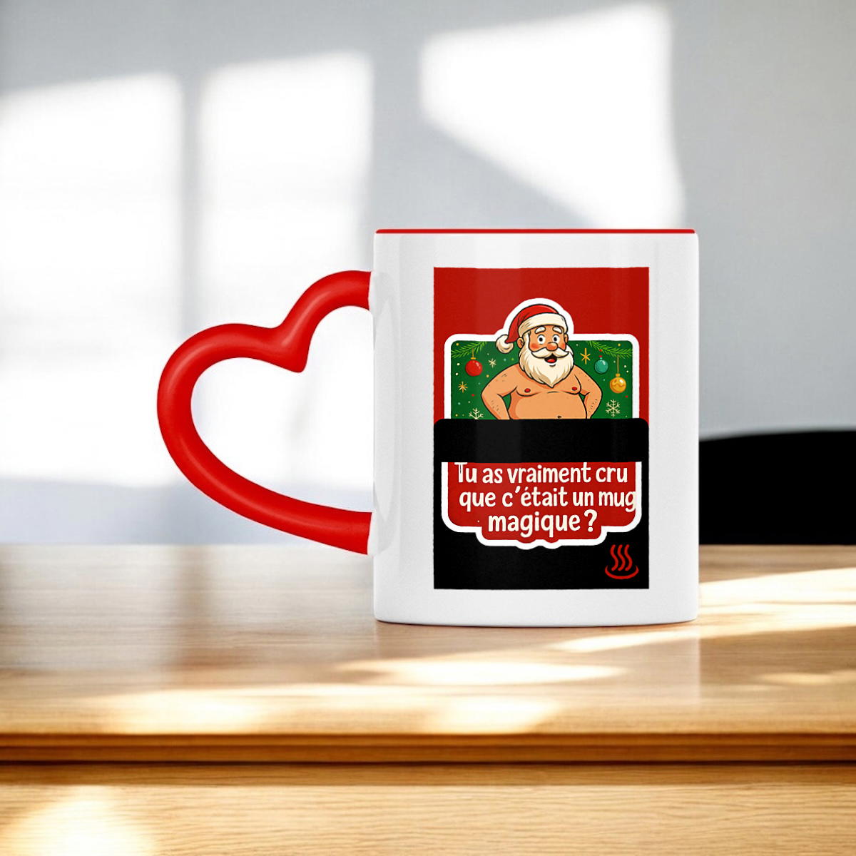 Mug Père Noël pas si magique… 