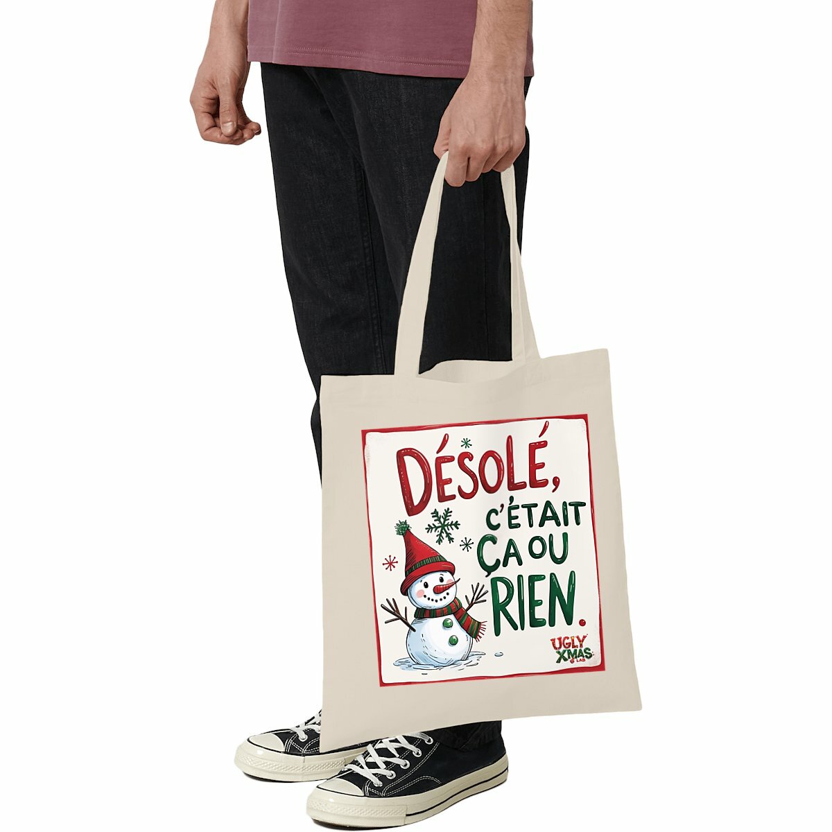Totebag - "Désolé c'était ça ou rien"