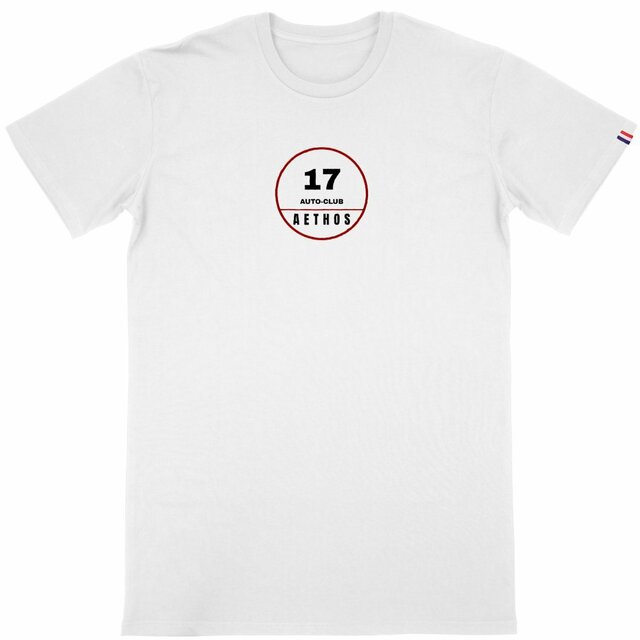Image front T-shirt Homme Made in France Aethos x Automobile - Auto-Club
