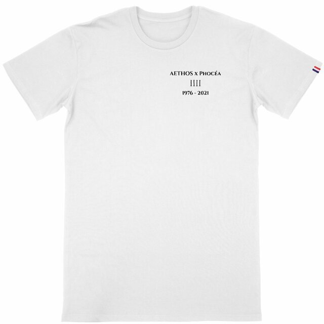 Image front T-shirt Homme Aethos x Maritime - Hommage au Phocéa
