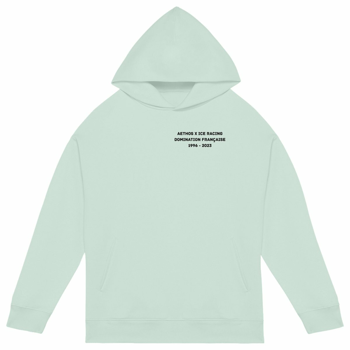 Image front Sweat à capuche Unisexe Oversized Aethos x Automobile - Ice Racing : victoires françaises