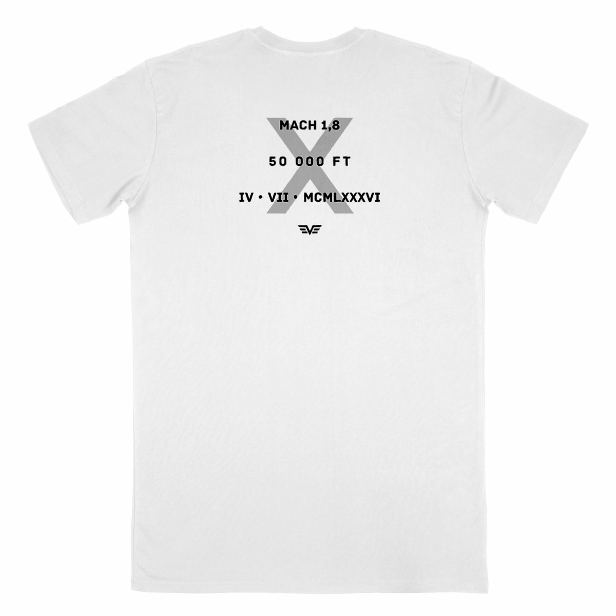 Image back T-shirt Homme Made in France Aethos x Éther - Chasseur moderne