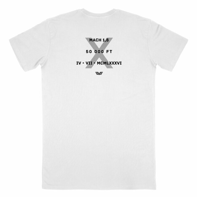 Image back T-shirt Homme Made in France Aethos x Éther - Chasseur moderne