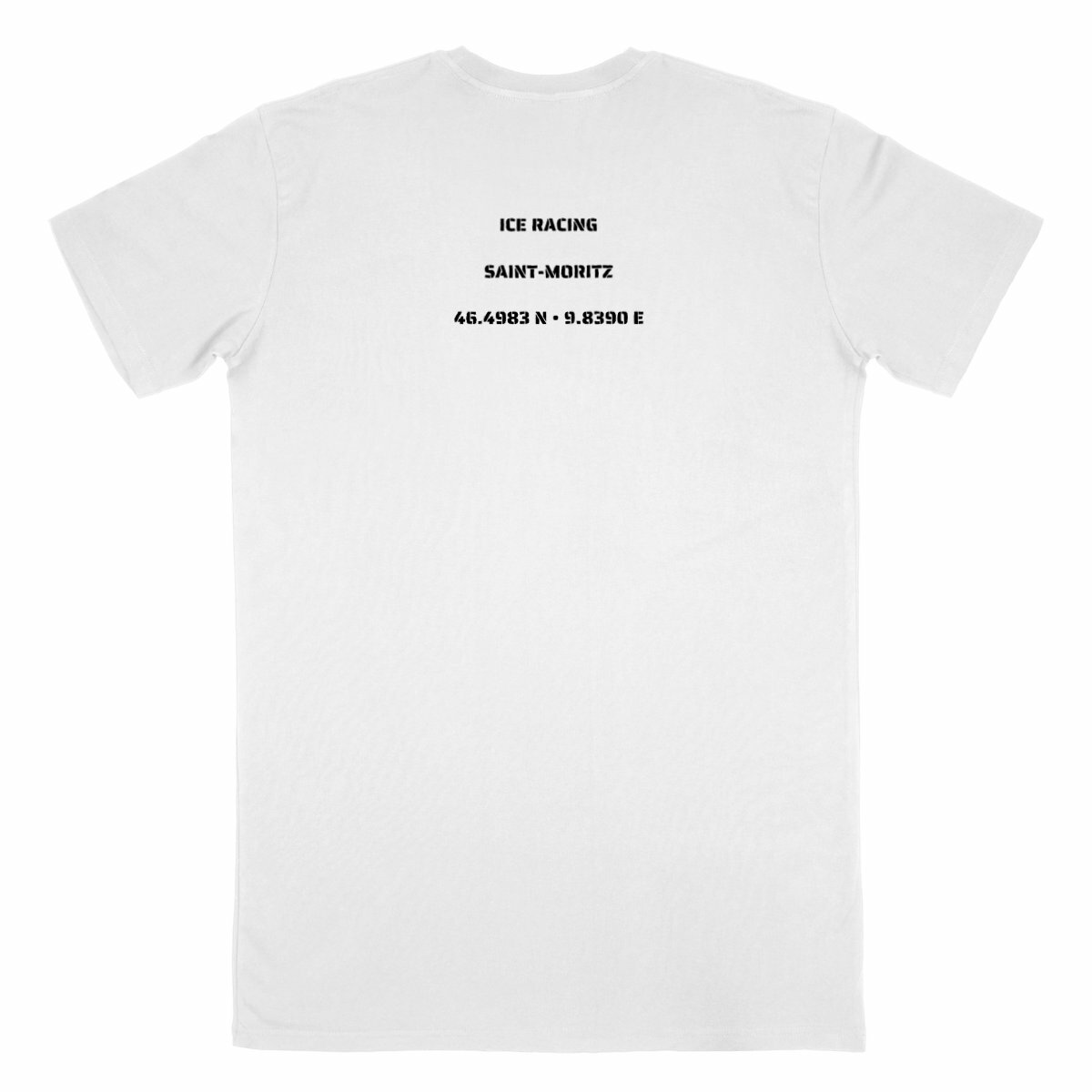 Image back T-shirt Homme Made in France Aethos x Automobile - Saint-Moritz
