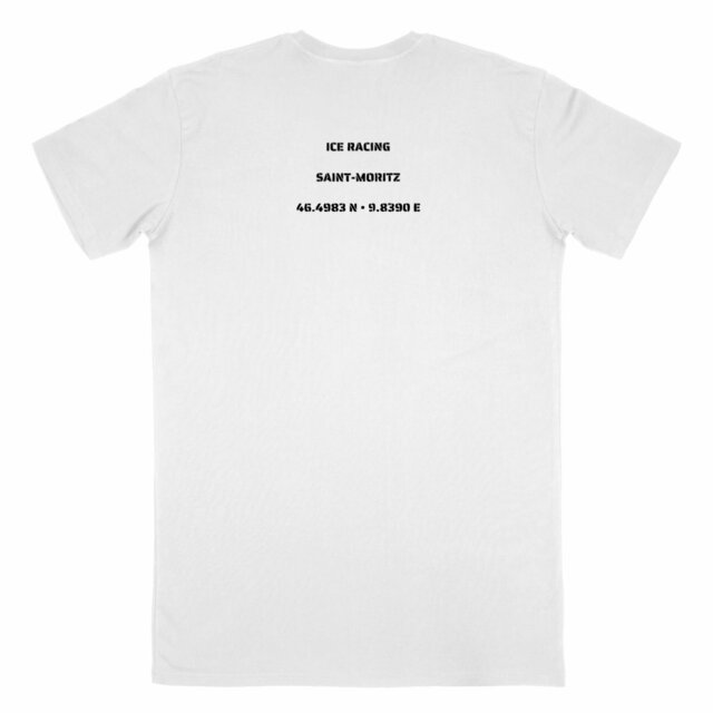 Image back T-shirt Homme Made in France Aethos x Automobile - Saint-Moritz