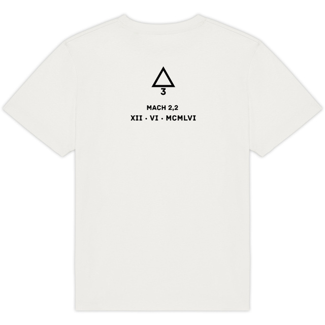 Image back T-shirt Unisexe Oversized Aethos x Éther - Chasseur français delta