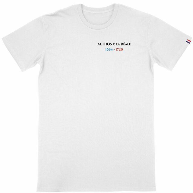 Image front T-shirt Homme Aethos x Maritime - Hommage à La Réale