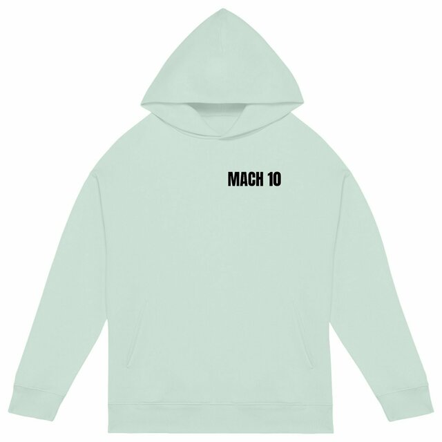 Image du produit Sweat à capuche Unisexe Oversized Aethos x Aéronautique - Mach 10