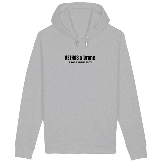 Image back Sweat à capuche avec poches latérales Aethos x drone