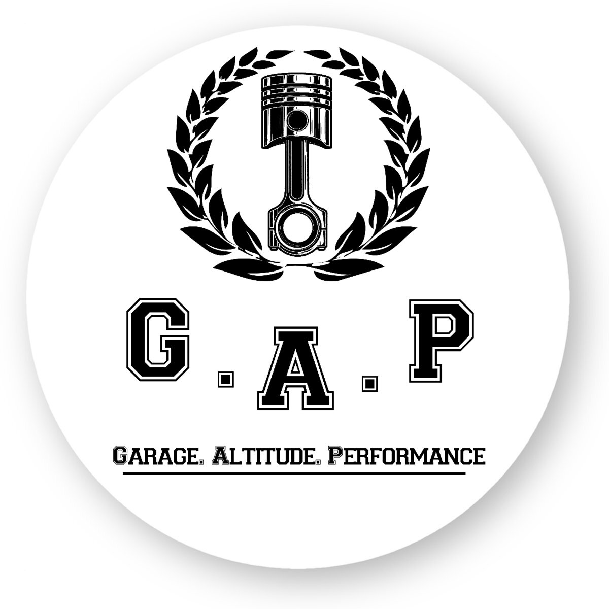 Image front Autocollant G.A.P University - Premium