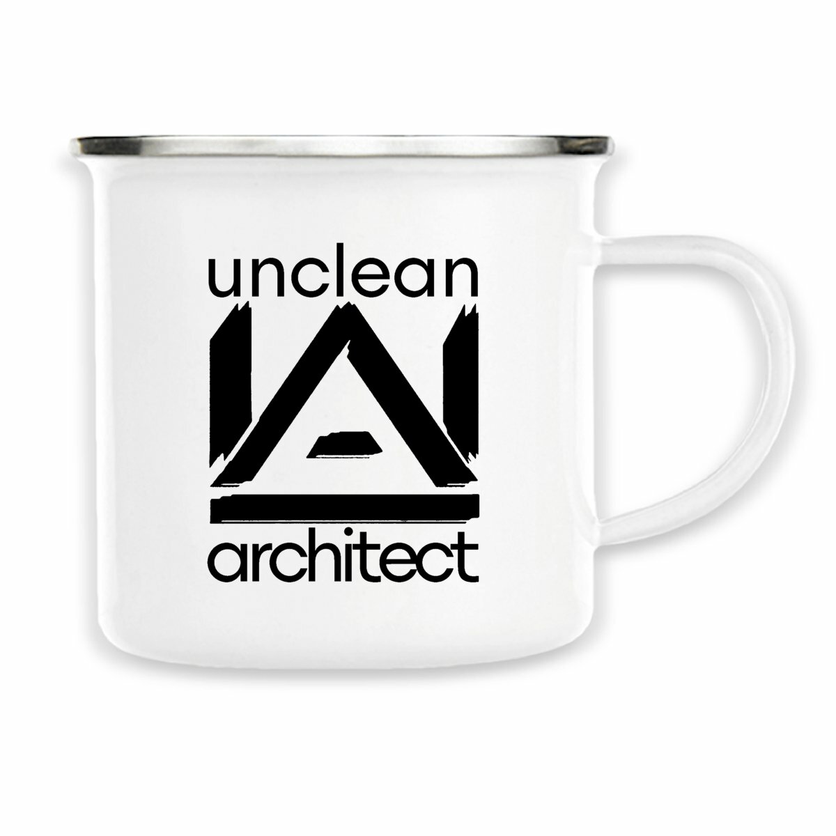 Image back Metal Cup Unclean Architect (logo)