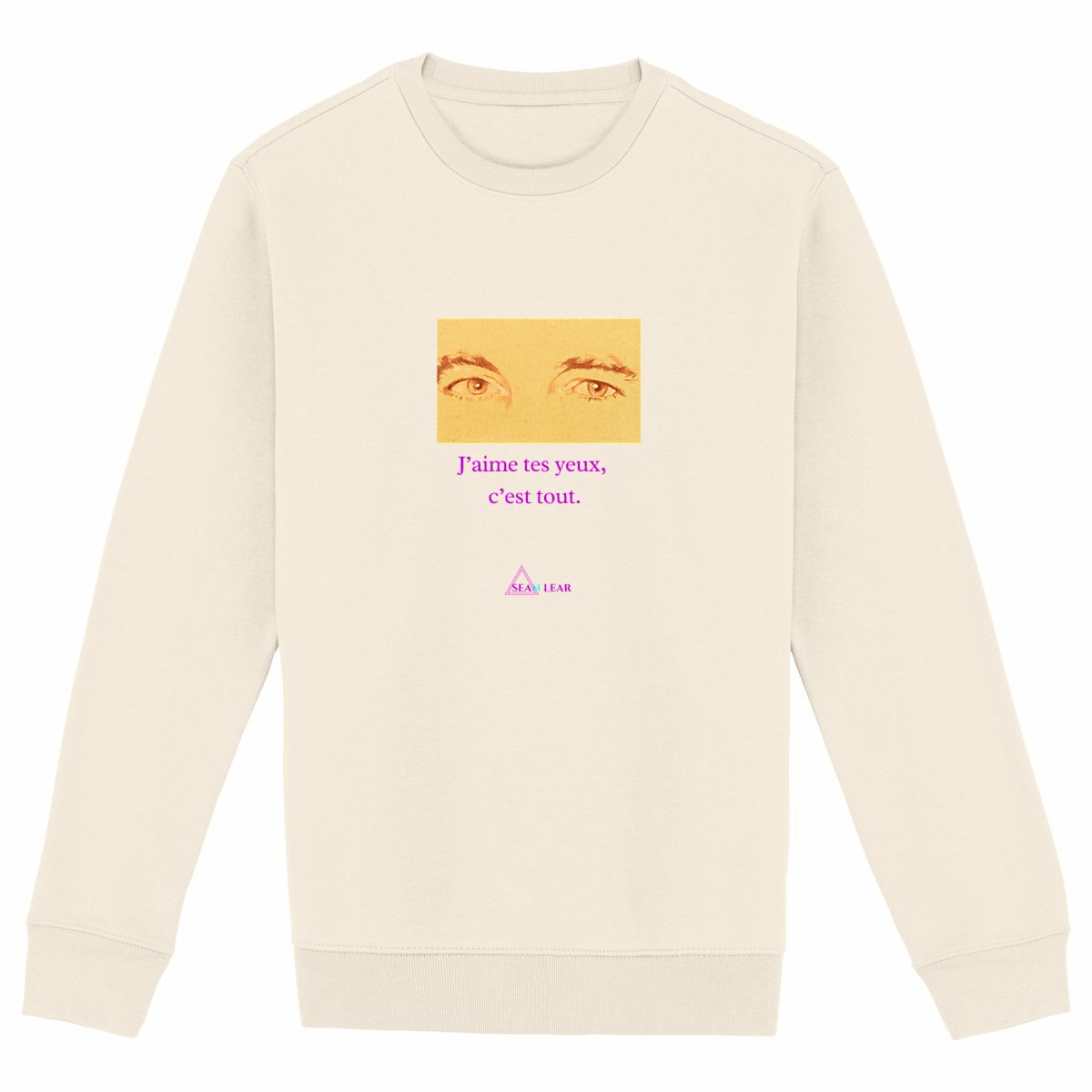 Image front 君の目が好きなんだ、それだけだよ」。