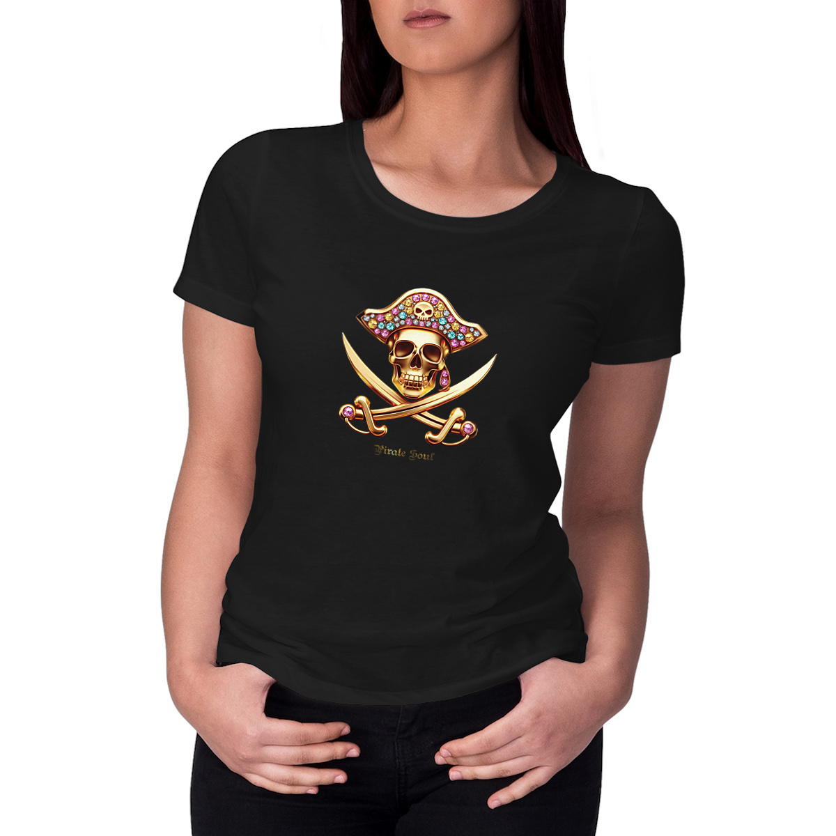 Image front WOMAN JOLLY ROGER
