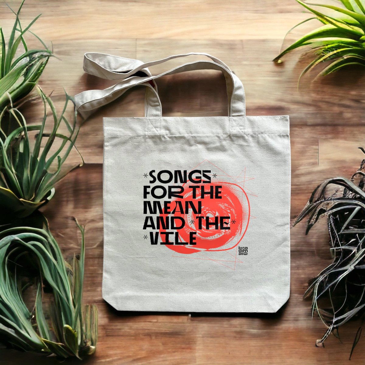 Image front Songs for the Mean and the Vile - Tote Bag