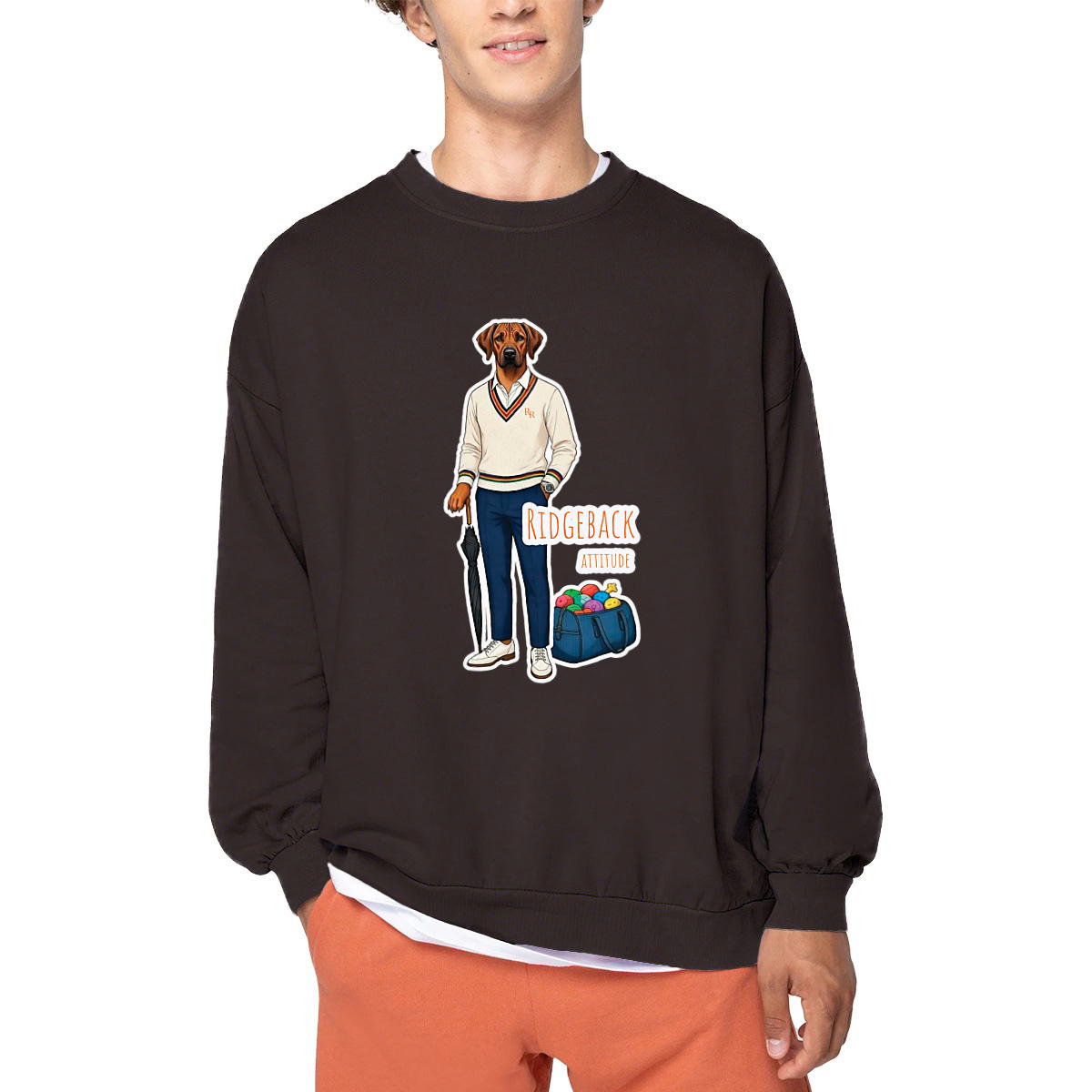 Sweat-shirt Made in Portugal - Ridgeback Attitude