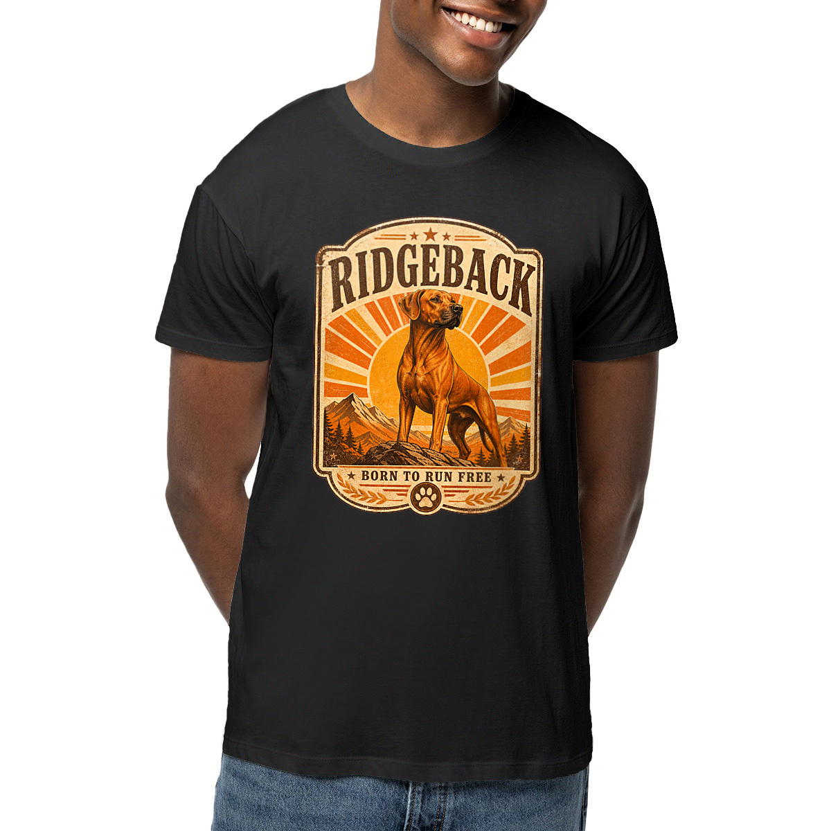 T-shirt unisexe - Born to Run Free
