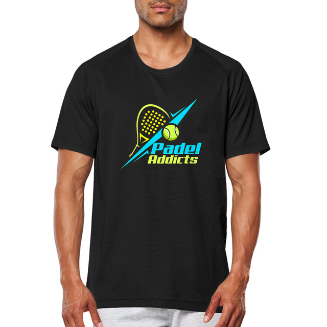 T-shirt de sport "Padel addicts"