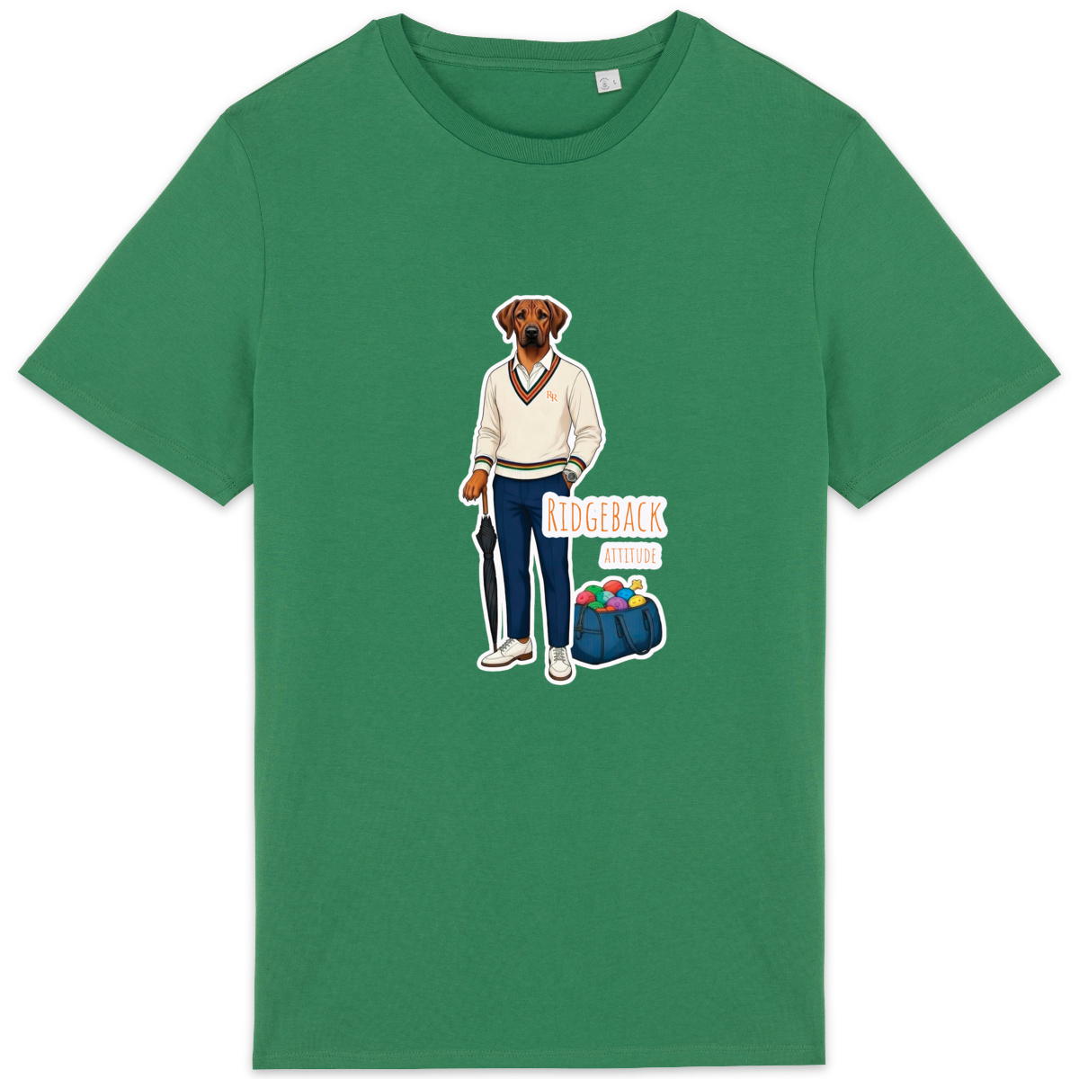 T-shirt unisexe léger - Affichez votre Ridgeback attitude - Image