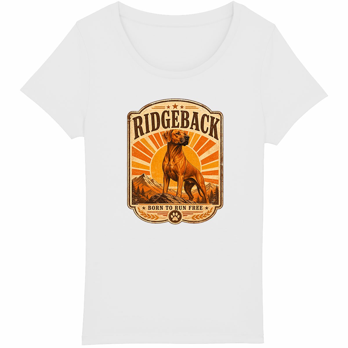 T-shirt Femme - Born to Run Free - Image