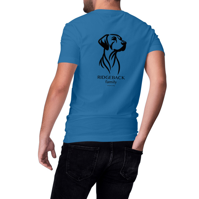 T-shirt Unisexe épais - Personnalisé Ridgeback family 