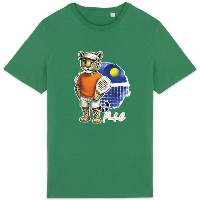 T-shirt unisexe léger - Padel Panthère, pour les passionnés de sport - Image