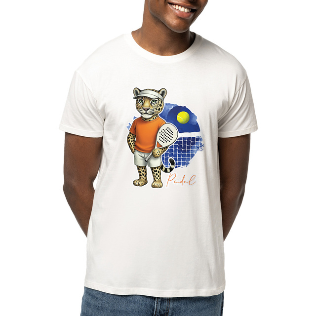 T-shirt unisexe léger - Padel Panthère, pour les passionnés de sport