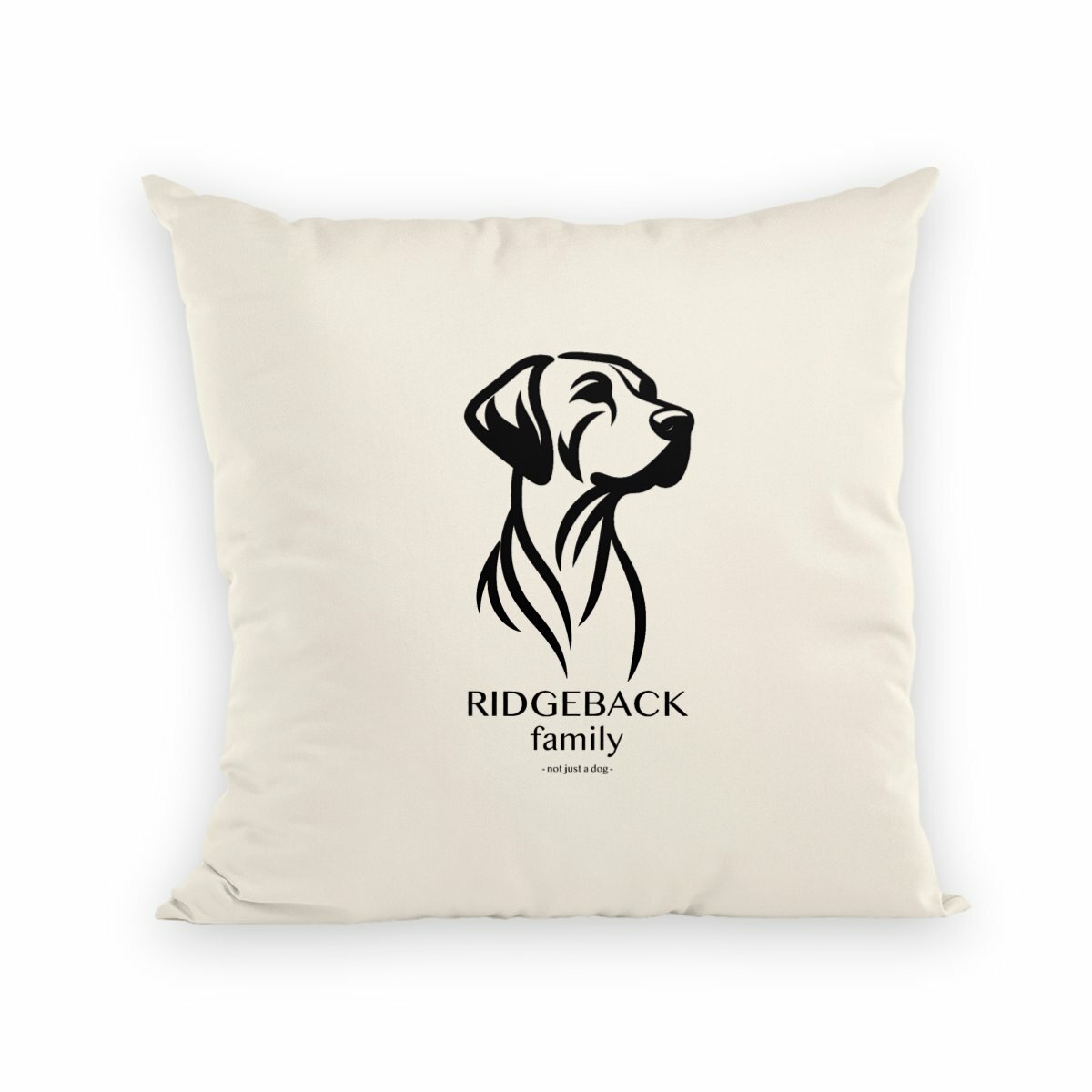 Coussin personnalisé Ridgeback family - Un confort familial - Image